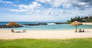 hawaii, beach, ko olina resort